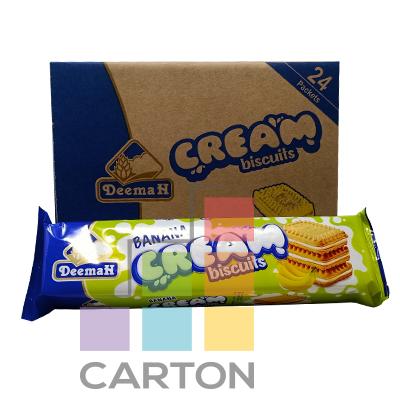 DEEMAH BANANA CREAM BISCUITS 24* 68GM